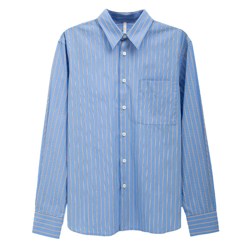 Sunflower Ace Shirt Light Blue Degli Uberti